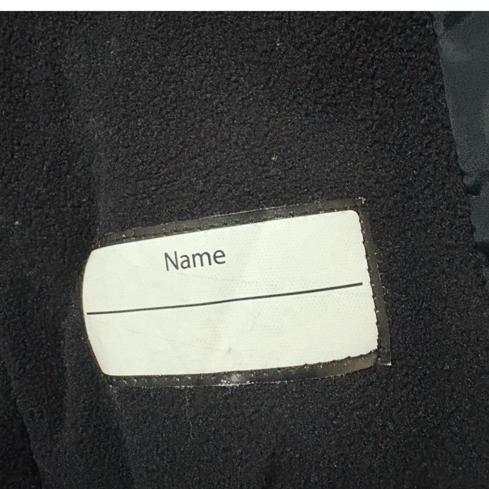 EUC Reebok Black Puffer Coat/Bomber Jacket Toddler Size 12M - Picture 6 of 7